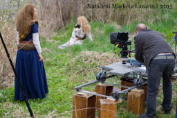 Fotky z natáčení trailer Markéta Lazarová